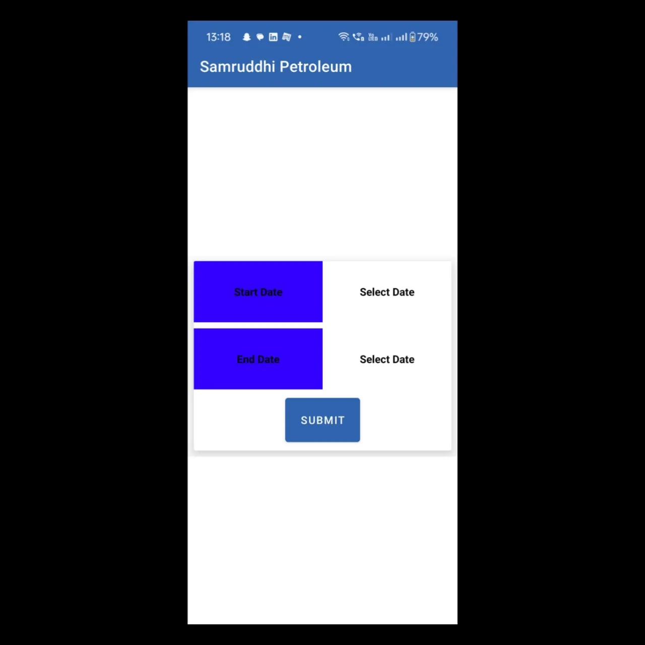HP Petrol software project screenshot